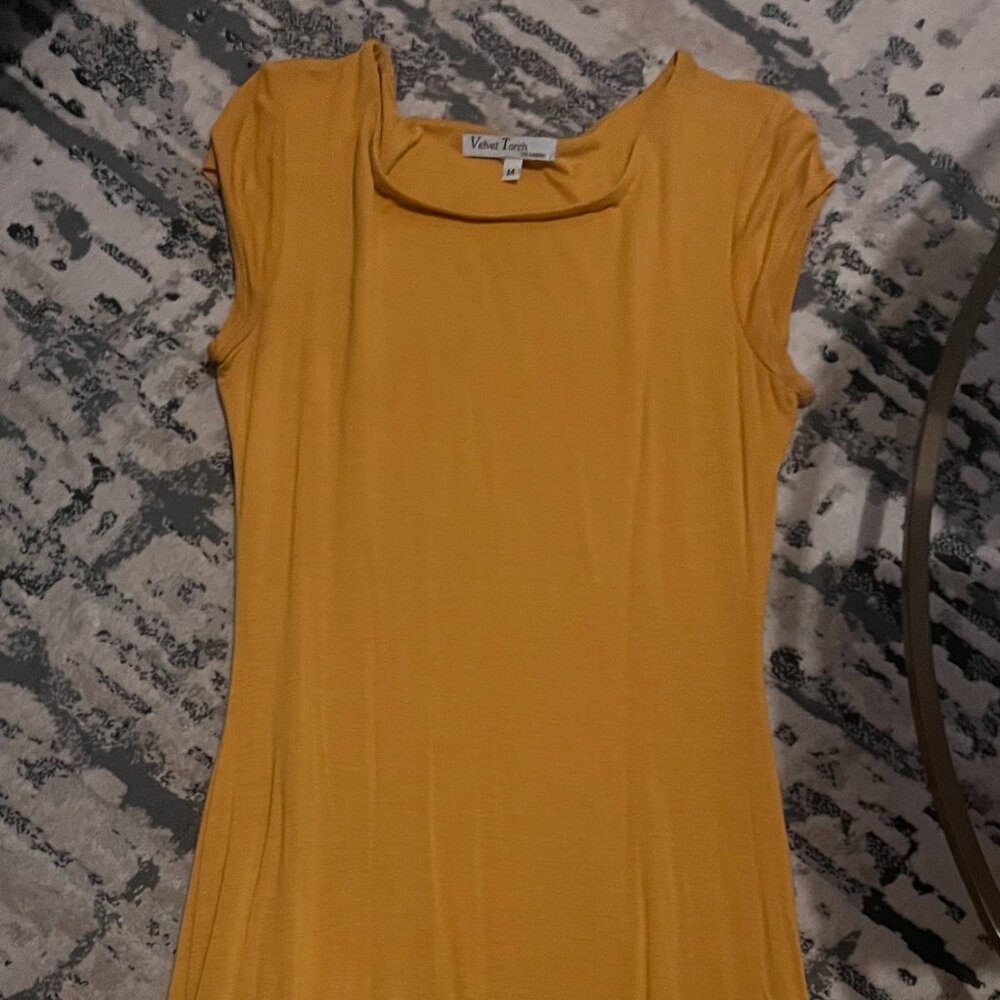 Mustard Yellow Dress